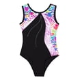 thumbnail image 3 of LiiYii Shiny Gymnastic Leotards For Girls Modern Ballet Dance Performance One Piece Outfit Colorful Heart 10, 3 of 5