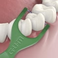 thumbnail image 4 of GUM® Dual Technique Flosser, Complete Whole Mouth Clean, Front and Back Reach with Twisted Plaque-Grabbing Floss, Fresh Mint Flavour, 50 Count, 4 of 9