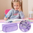 thumbnail image 1 of Fiudx Japanese and Korean Style Multi-Layer Cloth Pencil Case Student Stationery Storage Box Pencil Case Crossborder Pen Container, 1 of 4