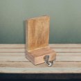 thumbnail image 3 of Christmas Natural Wood Stocking Holder, 3 of 4