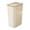 Beige, variant on Bathroom Trash Can Trash Can for Bathroom Trash Can with Lid Garbage Can with Press Lid Plastic Wastebasket with Popup Lid for Toilet Office Bedroom Trashcan Trash Can with Lid