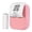 Pink, variant on Eccomum X1 Portable Mini Pocket Printer 80mm BT Wireless Thermal Photo Printer 300dpi Picture Memo Notes Lists Journal Receipt Paper Printer Sticker Inkless Printing Compatible with Android iOS for