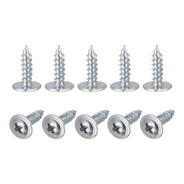 Unique Bargains Phillips Tête Auto Taraudage Vis, 8 x 1/2 'acier au Carbone en Tôle d'Acier Vis 50 Pack