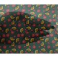 thumbnail image 4 of oneOone Viscose Chiffon Fabric Leaves & Floral Block Printed Craft Fabric BTY 42 Inch Wide, 4 of 4