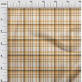 thumbnail image 3 of oneOone Rayon Dark Peach Fabric Plaid Craft Projects Decor Fabric Printed By The Yard 56 Inch Wide, 3 of 4