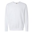 thumbnail image 1 of Comfort Colors 1466 Chandail en Molleton Léger en Polaire Col Rond-Blanc-TG, 1 of 3