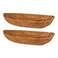 thumbnail image 1 of 2x Trough Shaped Coco Liners for Garden Inserts Replacement Liner Flow, 1 of 7