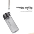 thumbnail image 4 of UsRHHA Large Capacity Sports Water Bottle with Drawstring, Portable Tumbler with Tea Infuser, Plastic Drink Container for Outdoor Activities, 4 of 7