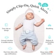 thumbnail image 2 of Sense-U Smart Baby Monitor Pro with Arousal Vibration, Audible and App Alerts: Tracks Abdominal Movement, Rollover, Feeling Temperature, Wearable Smart Sleep Monitor, 2 of 10