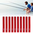 thumbnail image 4 of Câble d'Attirail de Pêche, Ceintures et Attaches de Canne à Pêche Résistantes à la Friction 10 Pcs Extensibles Réutilisables pour Appâts Cannes de Lancer pour Cannes à Mouche pour Cannes Rouge,Bleu,Noir, 4 of 8