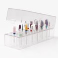 thumbnail image 3 of Nail Drill Bits Storage Box Sturdy Plastic Manicure Grinding Head Display Box, 3 of 8