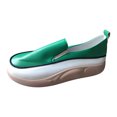 thumbnail image 2 of LSLJS Chaussures à Plateforme pour Femmes à Bout Rond Épais, Chaussures Décontractées Confortables, Chaussures Plates, 2 of 3