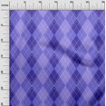 thumbnail image 3 of oneOone Cotton Flex Medium Purple Fabric Check Sewing Craft Projects Fabric Prints By Yard 40 Inch Wide, 3 of 5