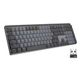thumbnail image 1 of Logitech MX Mechanical Wireless Keyboard - Keyboard - backlit - wireless - 2.4 GHz, Bluetooth LE - key switch: GL Clicky, 1 of 8