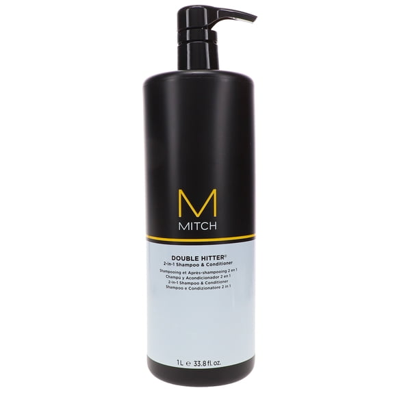 Paul Mitchell Mitch Double Hitter Two in One Shampoo and Conditioner 33.79 oz