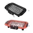 thumbnail image 3 of Transemion Barbecue Électrique Polyvalent pour la Cuisson Intérieure et Extérieure, Sans Fumée et Performance Efficace, Noir US, 3 of 6