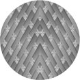 thumbnail image 1 of Ahgly Company Tapis d'Intérieur Lavable en Machine Carré Gris Foncé, 3 Pieds Carré, 1 of 7