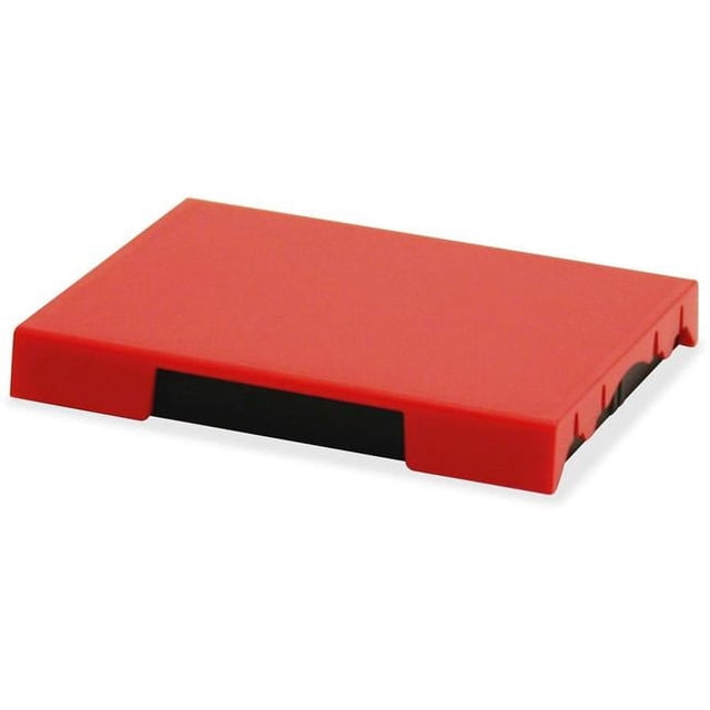 Trodat GmbH TDTP4727RD 1.6 x 2.5 in. Replacement Plastic Ink Pad, Red