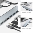 thumbnail image 3 of SKISUNO USB Extender Splitter USB Hub Compact Aluminum Alloy 1Pack for Computers Back to School, 3 of 8