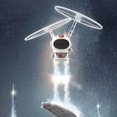 thumbnail image 1 of MesaSe PENGXAING Flying Spinner Mini Robot Funny Ultra-Precision Interaction Toy for Kids Adults Flying Toy(1#), 1 of 6