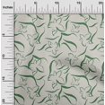 thumbnail image 2 of oneOone Polyester Spandex Light Gray Fabric Floral & Craft Projects Decor Fabric Printed By The Yard 56 Inch Wide, 2 of 4