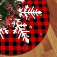 thumbnail image 3 of Christmas Tree Skirt Snowflake Reindeer Digital Christmas Tree Skirt Surround with Polyester Ornament Decoration Christmas Tree Decorations, 3 of 6