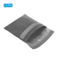 thumbnail image 3 of Unique Bargains 7'x7' Reusable Washable Polyester Snack Bag Sandwich Bag, Grey 2 Pack, 3 of 7