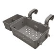 thumbnail image 3 of jifeng Poolside Storage Basket Hanging Pool Accessories for Towels Beverages Drinks Gray, 3 of 9