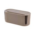 thumbnail image 1 of BMYJ Wooden Brown Cable Management Box Brown Wire Organizer Box A Cable Tidy Box Wire Storage Extension for TV, Desk, Computer, Cable Storage and Organization, 1 of 9