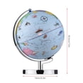 thumbnail image 2 of World Globe Illuminated AR Globe with Stand Educational LED Augmented Reality Earth Globe for Kids Learning Geography Constellation Interactive APP Gift for Boys Girls, 2 of 7