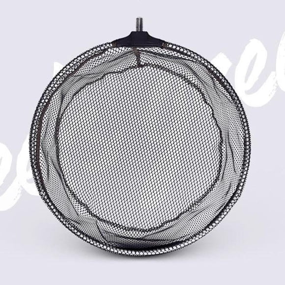 Filet de Remplacement de Débarquement pour Truite et Carpe en Alliage d'Aluminium, Pêche aux Poissons, Noir, 45 cm