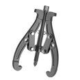 thumbnail image 2 of DYNWAVECA 3 Jaw Inner Bearing Puller Pulley Flywheel Remover Sturdy SUV Gear Extractor 6 inch, 2 of 10