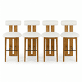 thumbnail image 2 of Renee Indoor Modern Bar Stool,White, 2 of 12
