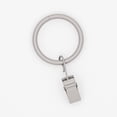 thumbnail image 3 of Mainstays 1" Nickel Curtain Clip Rings (7 Pack), 3 of 6