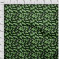 thumbnail image 4 of oneOone Rayon Green Fabric Abstracts Fabric For Sewing Printed Craft Fabric By The Yard 56 Inch Wide, 4 of 4