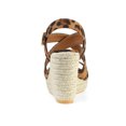 thumbnail image 3 of BLISSFUL STEP Sandales Compensées à Plateforme Espadrilles à Bride Arrière pour Femmes, 3 of 7