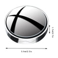 thumbnail image 3 of Hearth & Gear Suction Cup Car Blind (1 Set / 2 Pcs)Car Blind 360°Rotating And Swinging Wide Angle View For Light for Bike Bike Lights Kids Small Bike Cycle Pro Small Bike Trunk Bag Bike Wheel Lights, 3 of 7