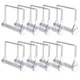 thumbnail image 1 of LAICAIW Coupler Pin, Safety Coupler Pin, Shaft Locking Pin, Trailer Pin, Wire Lock Pin, Square Shape Locking Pins for Trailer (10 PCS 8mm x 70mm), 1 of 7