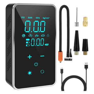 Btire Inflator Portable Air Compressor,150 PSI Cordless Tire Inflator, Rechargeable Cordless Air Pump for Car,Motorcycle