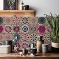 thumbnail image 1 of Lucoss 24pcs 6" Peel and Stick Vinyl Backsplash Tiles Stickers Tile Paint Removable Waterproof Self-Adhesive Decals Vinyl Home Kitchen Bathroom Spring Easter Decoration, 1 of 8