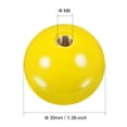 thumbnail image 2 of Unique Bargains Yellow/Blue Joystick Head Rocker Ball Top Handle Arcade Game Replacement, 2 of 5