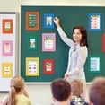 thumbnail image 2 of JWshufel Magnetic Picture Frame Set Frameless Photo Display for Home Office School Includes 6pcs Mixed Color Easy Punchfree Installation Suit for Family Photos Certificates, 2 of 8