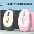 thumbnail image 3 of Souris Sans Fil pour Ordinateur Portable, Souris d'Ordinateur Silencieuse 2.4GHz avec 800 1600 2400 DPI Réglable, Souris Optique avec Récepteur USB pour Linux, pour Wins XP, pour Androids, 3 of 7