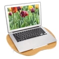 thumbnail image 4 of Soft Practical Laptop Cushion Desk, Laptop Table, Beautiful For Outdoor Travel Office Staff Ocean Green, 4 of 8