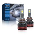 thumbnail image 3 of A3 LED Bulbs 10-32V 60W 6000LM 6000K High Brightness Headlight Conversion Kit IP68Pack Of 2, 3 of 9