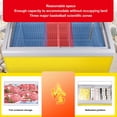 thumbnail image 4 of Freezer Storage Organizer Basket, Prevent Slipping Expandable Freezer Organizer Stainless Steel  for Cabinets, 4 of 8