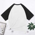 thumbnail image 4 of Snoarin Chemises pour Hommes Hommes Décontracté Mode Patchwork Col Rond Chandail Imprimé T-Shirt Manches Courtes Hauts 4 Juillet Chemises pour Hommes en Liquidation, 4 of 4