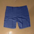 thumbnail image 5 of EOYWHK Cotton Linen Shorts for Men Straight Leg Shorts Soft Comfy Solid Color Sleepwear Bottom, 5 of 5