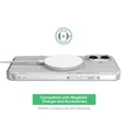 thumbnail image 4 of onn MagSafe Compatible Phone Case (Clear) and Glass Screen Protector with Easy Application Tray for iPhone 17, 4 of 10