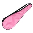 thumbnail image 3 of Sac de Transport pour Raquette, Housse de Raquette de Squash Résistante aux Déchirures pour Sports Noir, Rose, 3 of 8